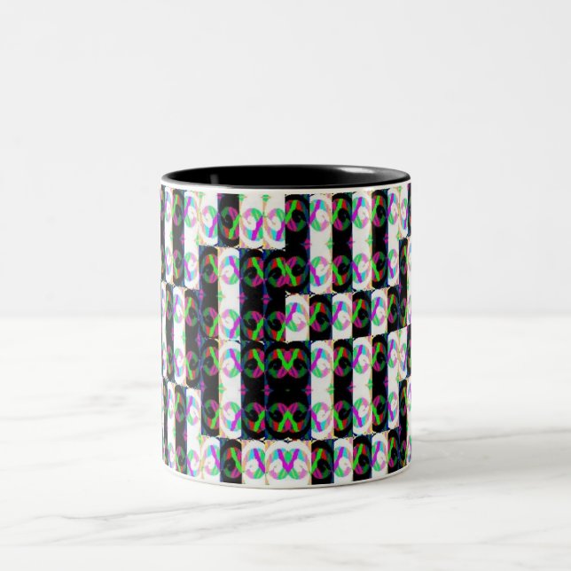DN-hey! Two-Tone Coffee Mug (Center)