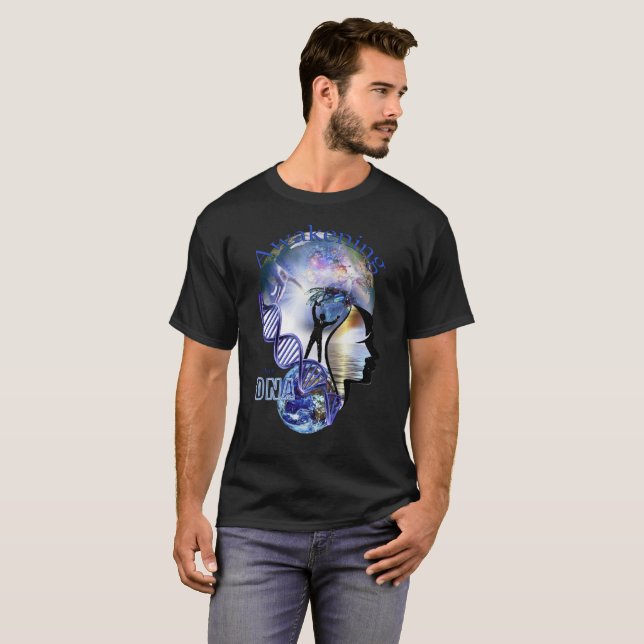 DNA Awakening design T-Shirt (Front Full)