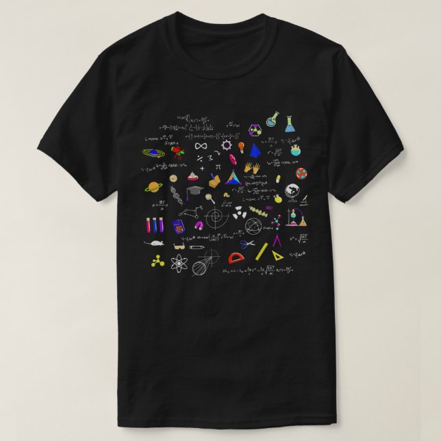 DNA Biology eacher Deoxyribonucleic Acid Science L T-Shirt (Design Front)