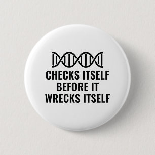 DNA Checks Itself Button