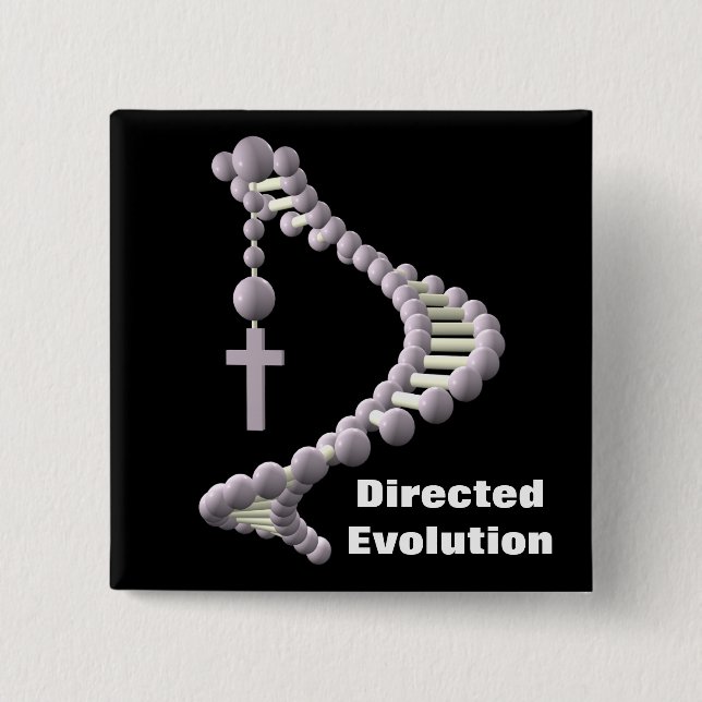 DNA Directed Evolution Button (Front)