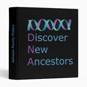 DNA Discover New Ancestors 1 Binder