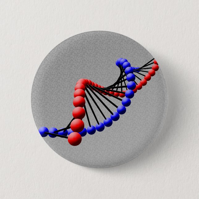 DNA - Double Helix Button (Front)