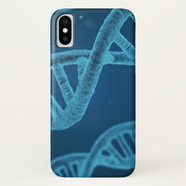 DNA Double Helix Case-Mate iPhone Case (Back)