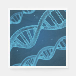 DNA Double Helix Napkins