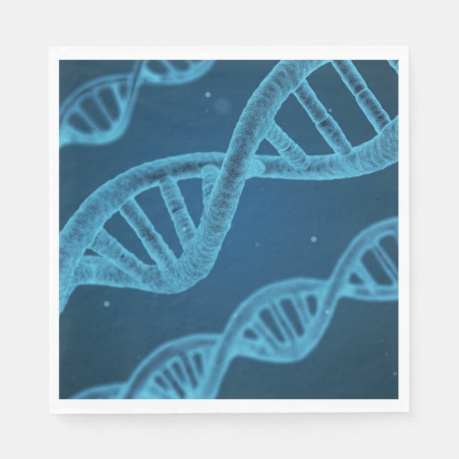 DNA Double Helix Napkins (Front)