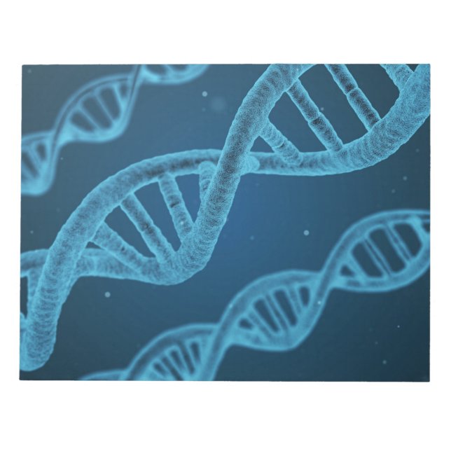 DNA Double Helix Notepad (Front)