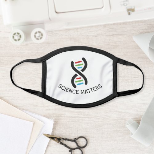 DNA Double Helix Science Matters Design Face Mask