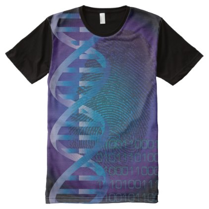 DNA Fingerprint ID All-Over-Print Shirt