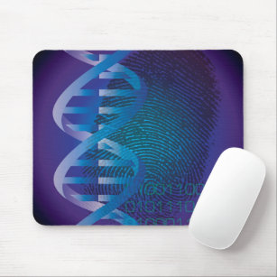 DNA Fingerprint Medical Science Mouse Pad