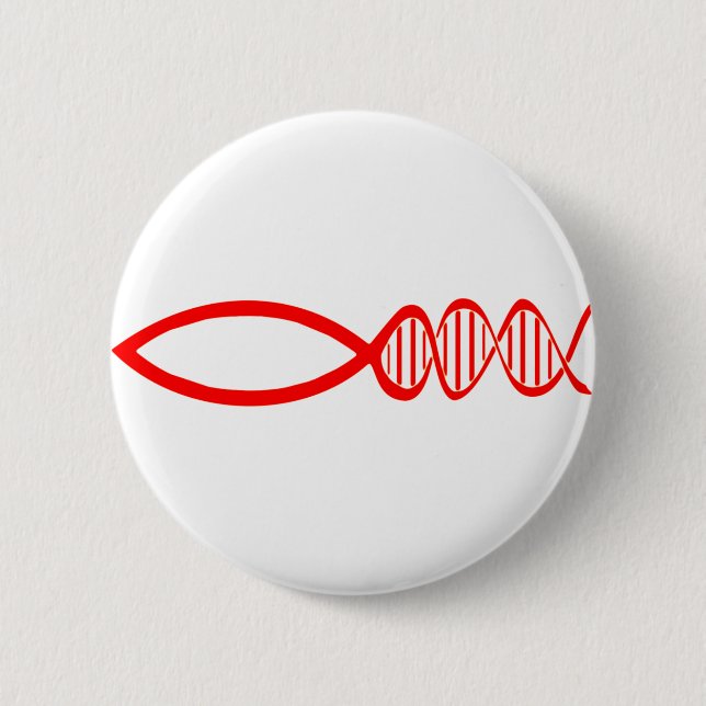 DNA Fish Button (Front)