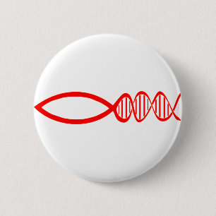 DNA Fish Button