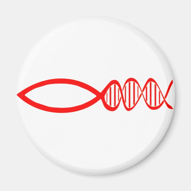 DNA Fish Magnet (Front)