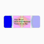 DNA - Fractal Art Label