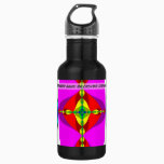 DNA - Fractal Art Stainless Steel Water Bottle
