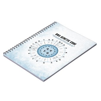 DNA Genetic Code Chart Notebook | Zazzle