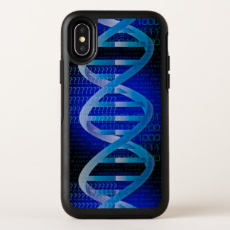 DNA ID Blue Medical Science OtterBox Symmetry iPhone X Case