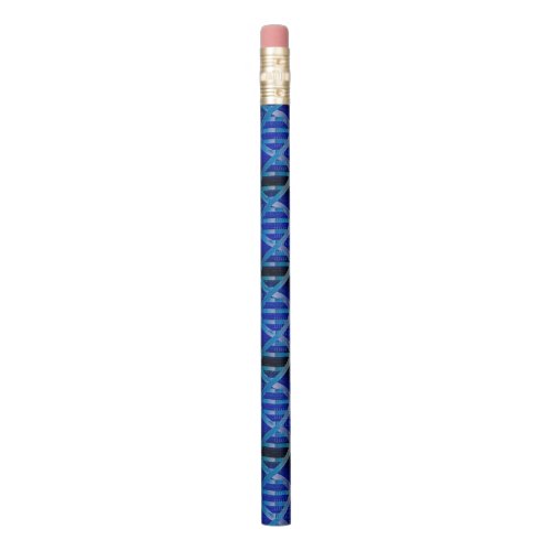DNA ID Blue Medical Science Pencil