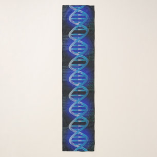 DNA ID Blue Medical Science Scarf