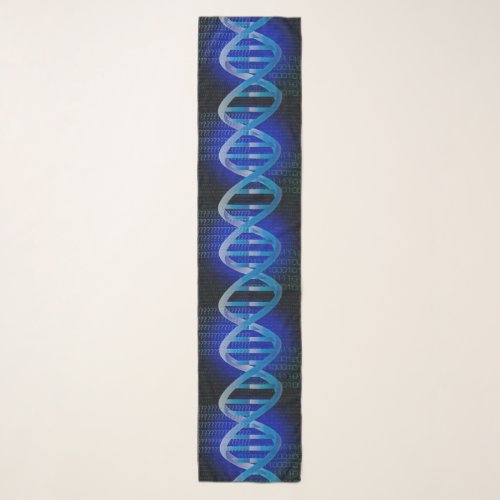 DNA ID Blue Medical Science Scarf