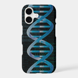 DNA ID Blue Science Modern Cool iPhone 17 Case