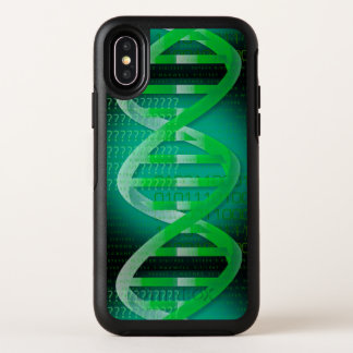 DNA ID Green Science OtterBox Symmetry iPhone X Case