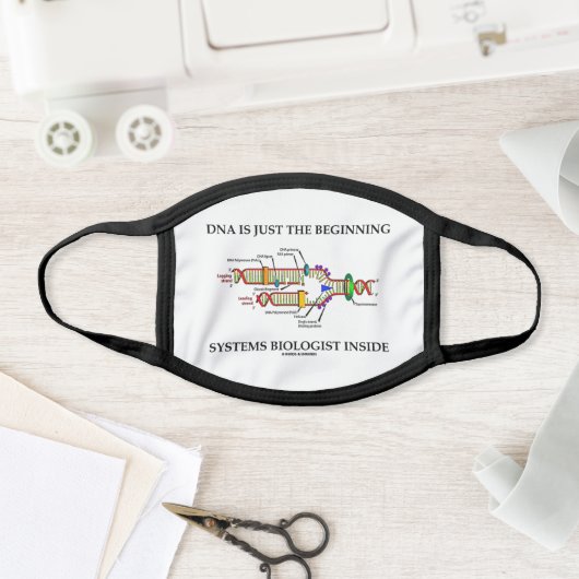 DNA Is Just The Beginning Systems Biologist Inside Face Mask (Insitu)