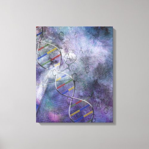DNA modifications Canvas Print