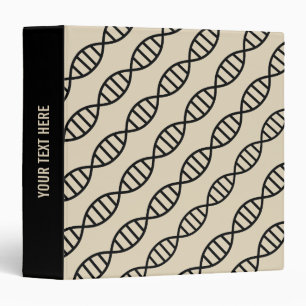 DNA Pattern 3 Ring Binder