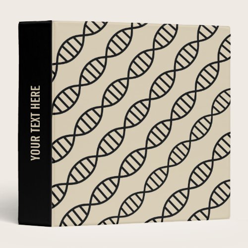 DNA Pattern 3 Ring Binder