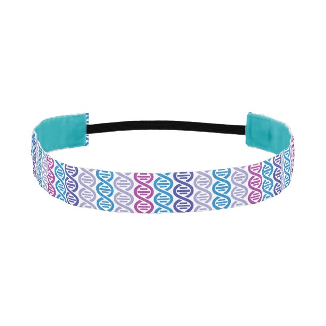 DNA Pattern Athletic Headband (Front)