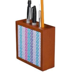 DNA Pattern Desk Organizer