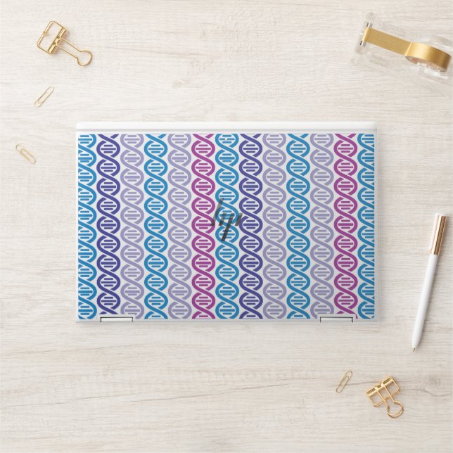 DNA Pattern HP Laptop Skin (Desk)