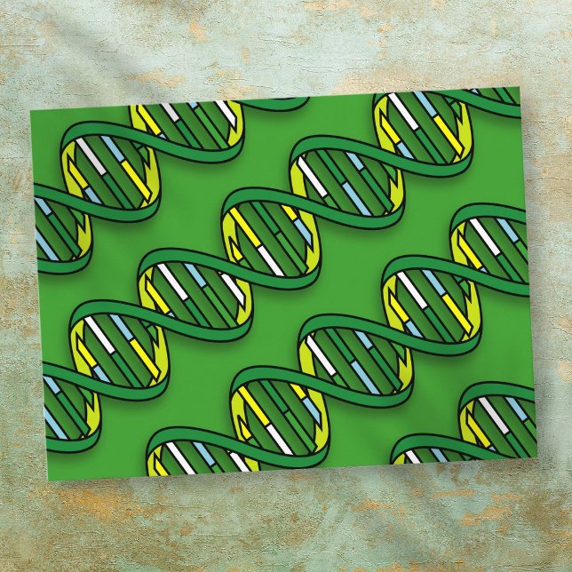 DNA Pattern Medical Science Postcard (DNA Pattern Medical Science Postcard)