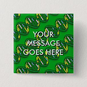 DNA pattern Pinback Button