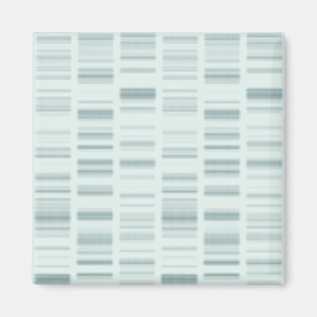 DNA Profiles: Genetic Instructions Creating Life Magnet (Front)