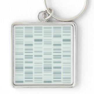 DNA Profiles - the Science of Life keychain