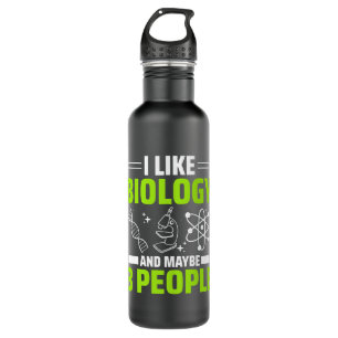 DNA Science Biologist Biology 2 Stainless Steel Water Bottle
