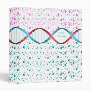 DNA Science Medicine Binder