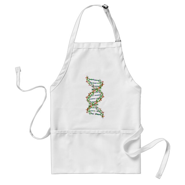 DNA - science/scientist/biology Adult Apron (Front)