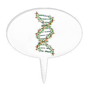 DNA - science/scientist/biology Cake Topper