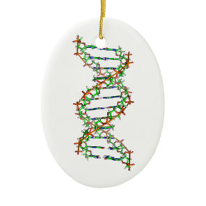 DNA - science/scientist/biology Ceramic Ornament