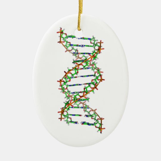DNA science/scientist/biology Ceramic Ornament