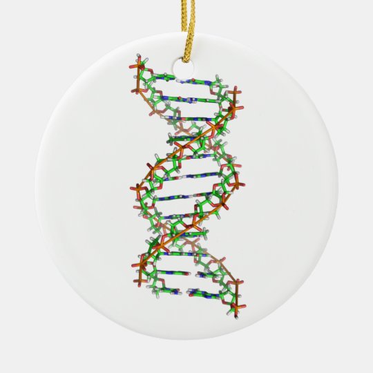 DNA science/scientist/biology Ceramic Ornament
