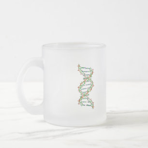 DNA - science/scientist/biology Frosted Glass Coffee Mug