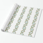 DNA - science/scientist/biology Wrapping Paper<br><div class="desc">DNA - science/scientist/biology</div>