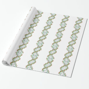 DNA - science/scientist/biology Wrapping Paper