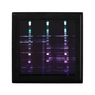 DNA Sequencing Gel 2 Keepsake Box