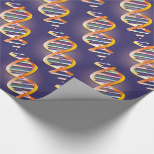 DNA Spotlight Medical Science Wrapping Paper