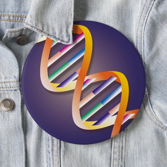 DNA Spotlight Pinback Button (In Situ)